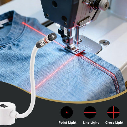 🔥Last Day 49% OFF - Magnetic Positioning Quilting Laser Light for Sewing Machine