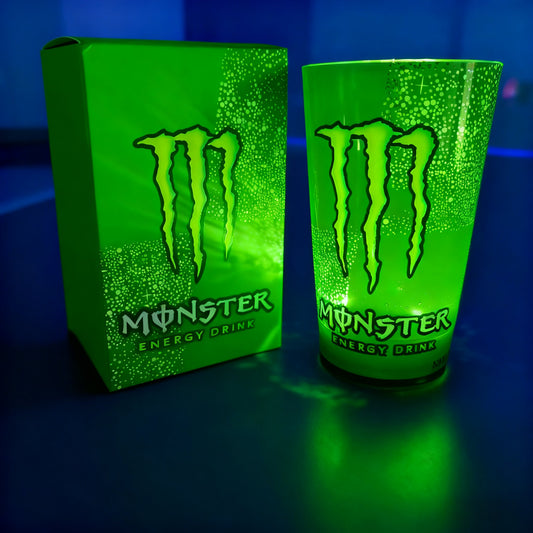 👹🐾 Light Up Your Drink — Monster Energy Power Glow 14oz LED Cup
